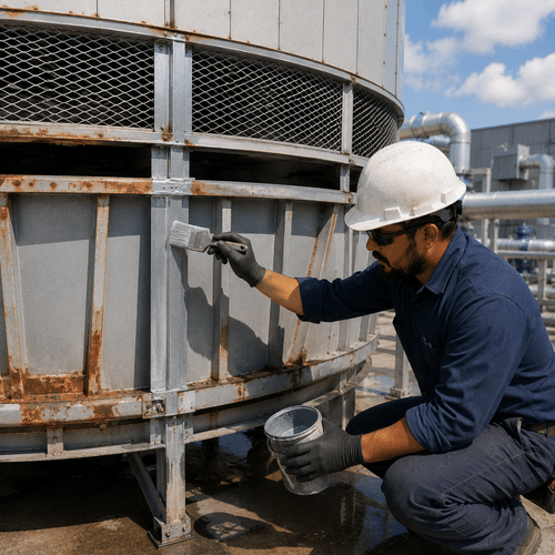 Cooling Tower Rust Prevention